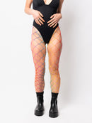Rainbow Fishnet Stockings