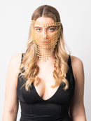 Gold Tash Face Chain