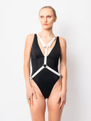 White Vegan Leather Wings