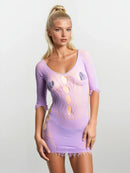 Lilac Bodyglove Dress