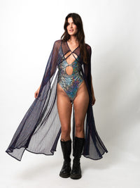 Holographic Katana Swimsuit