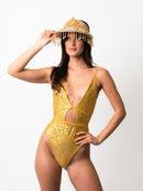 Gold Katana Swimsuit