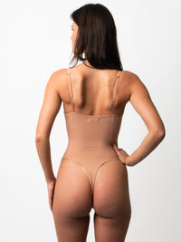 Peach G-string Bodysuit