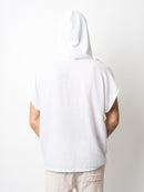 White Pangea Hooded Top