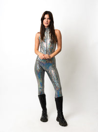 Holographic Tank Catsuit