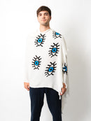 Blue Evil Eye Bamboo Sarong