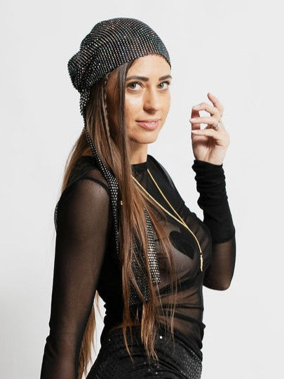 Multi Black Diamond Durag Maxi