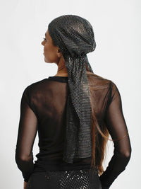 Multi Black Diamond Durag Maxi