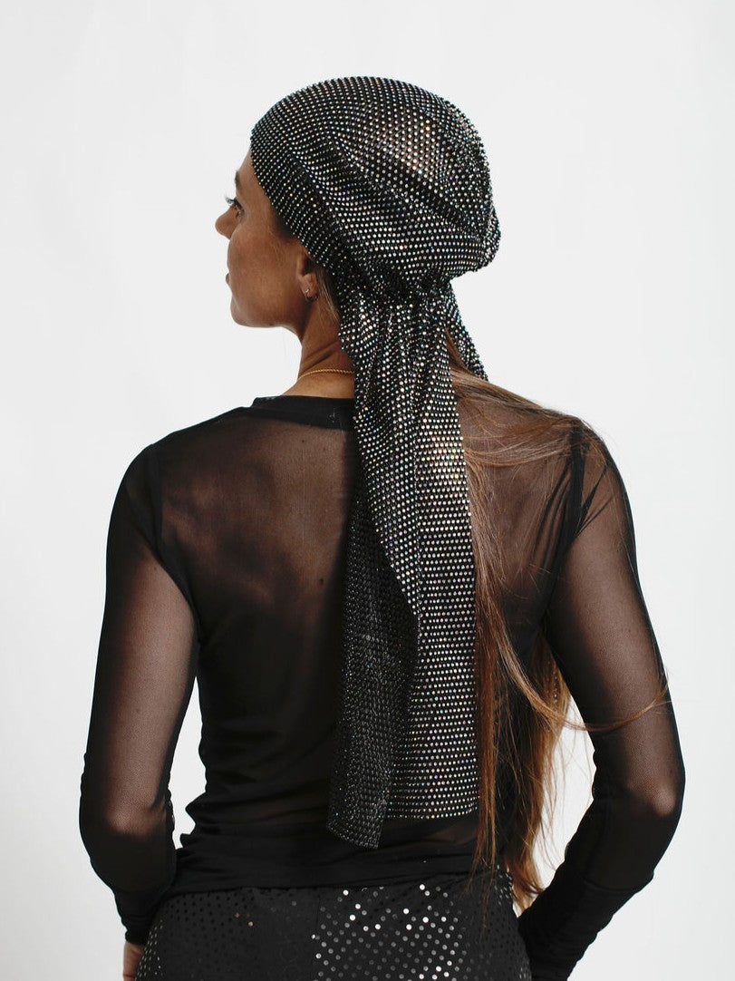 Multi Black Diamond Durag Maxi