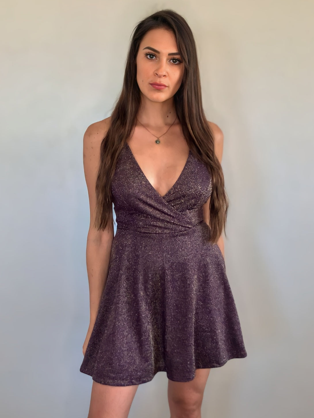 Purple Stardust Dress