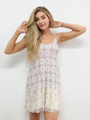 Boho X-Back Dress