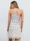 Boho X-Back Dress
