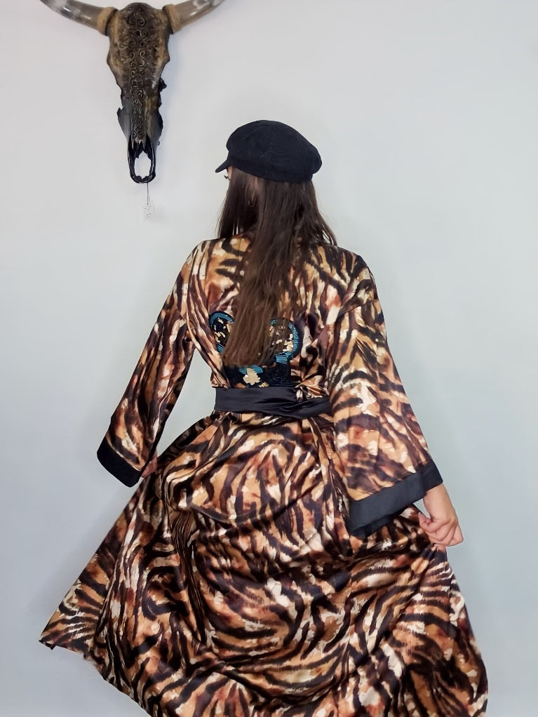 Tiger Yakata Kimono