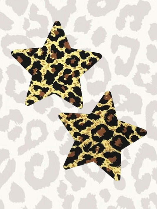 Star Leopard Pasties