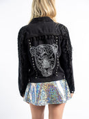 Silver Holographic Skirt