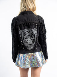 Silver Holographic Skirt