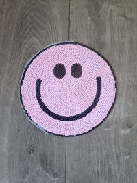 Pink Smiley Patch