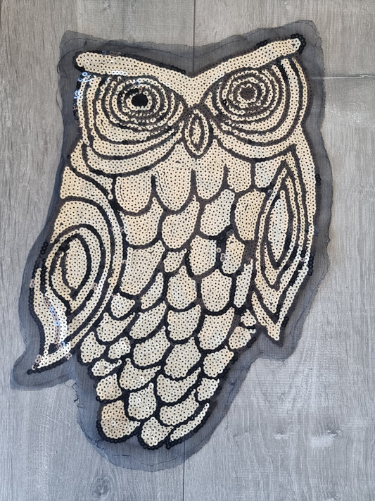 Gold Owl Patch