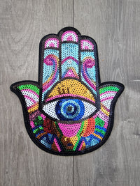 Jungle Hamsa Hand