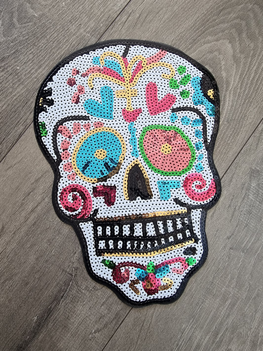 White Scull Patch