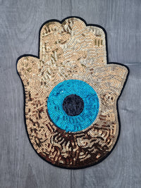 Gold Hamsa Patch