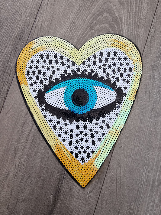 Spotted Heart Eye Patch