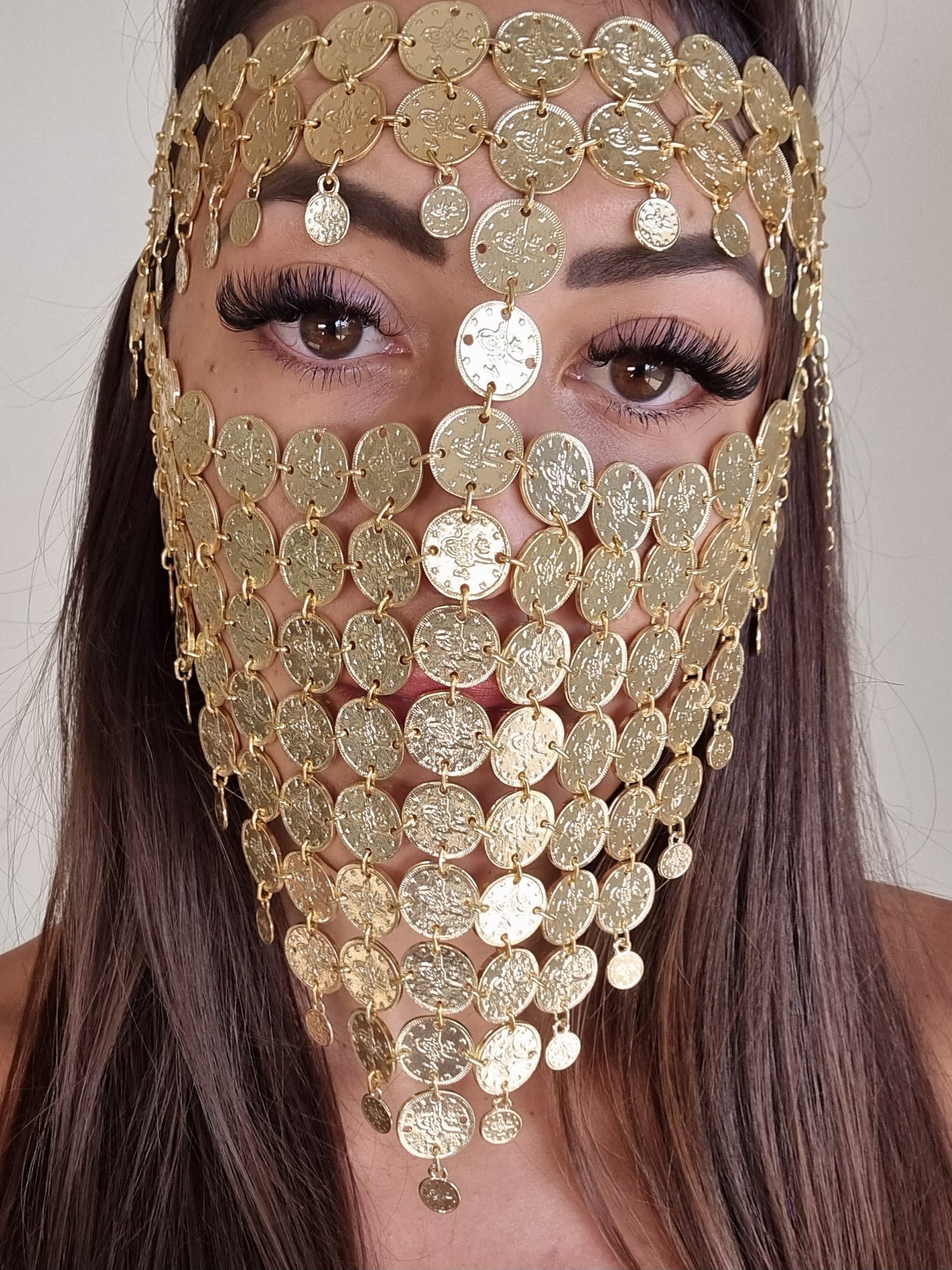 Gold Goddess Head Chain