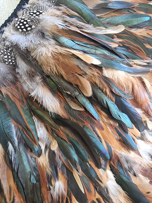 Myna Feather Capelette