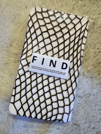 M Black Fishnet Stockings