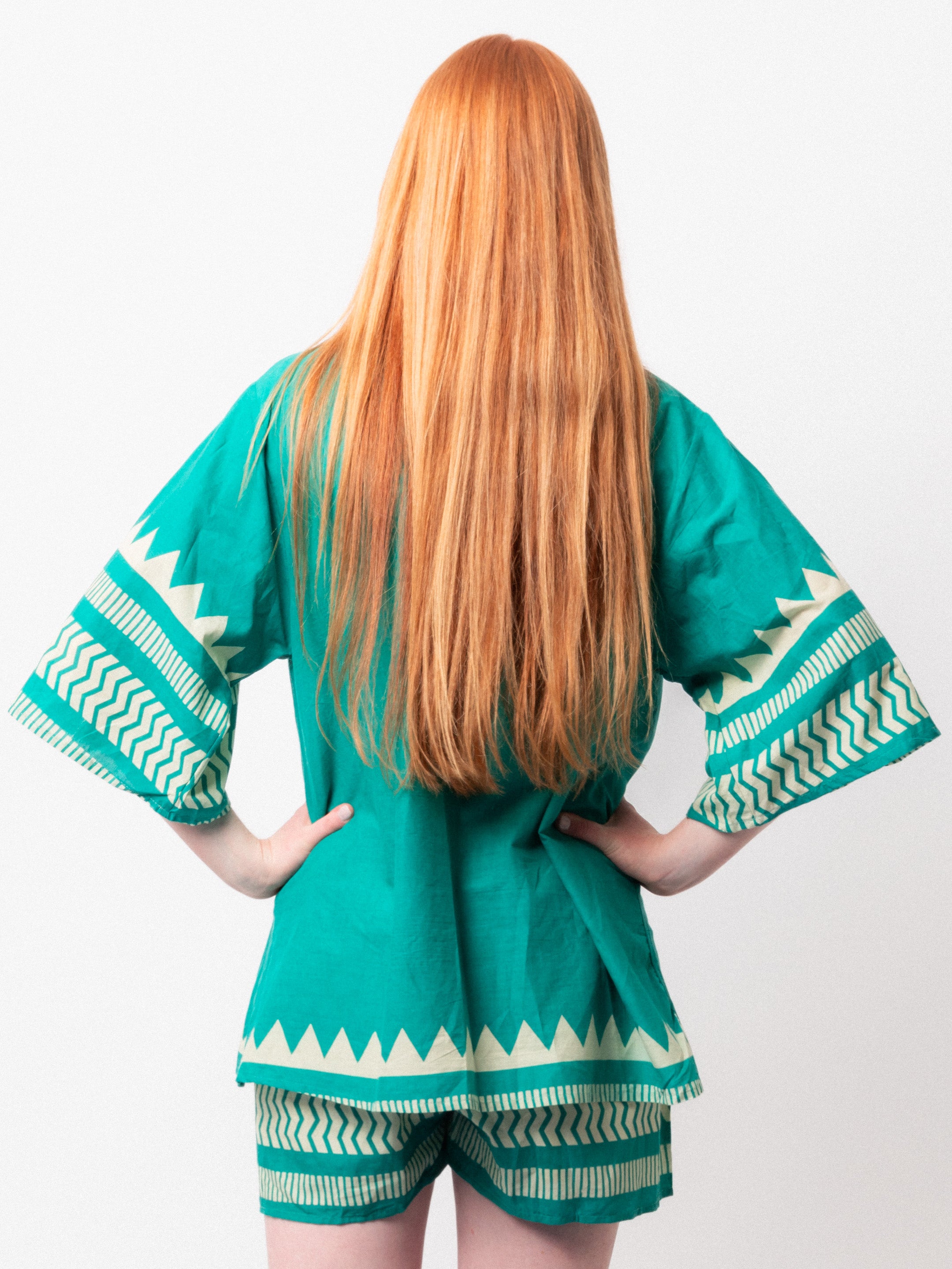 Turquoise Tribal Shirt