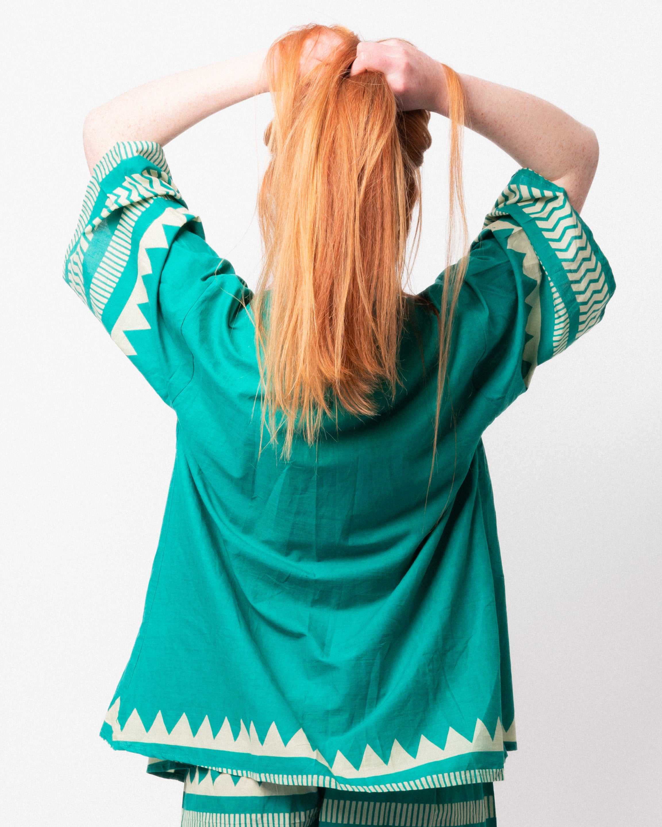 Turquoise Tribal Shirt