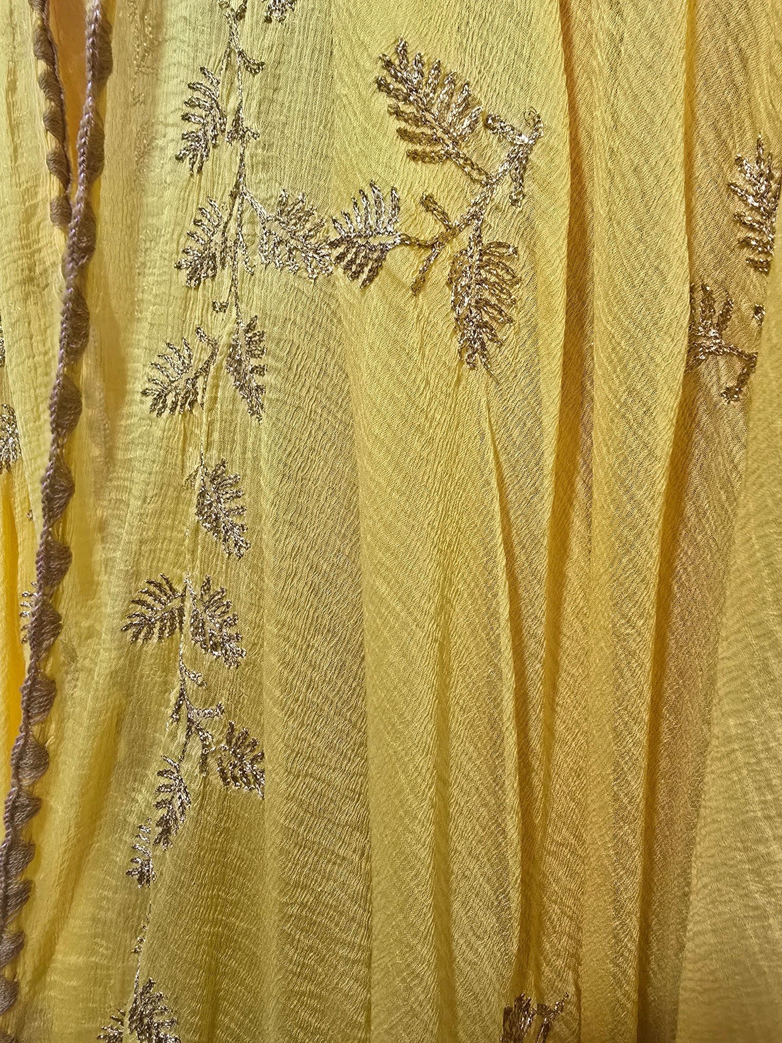 Yellow Ruhi Kimono