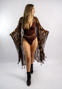 Chocolate Ruhi Kimono