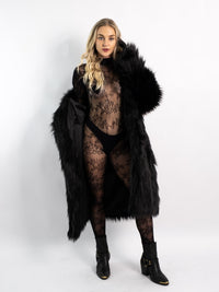 Black Full Body Lace Body Stocking