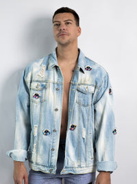 Lumen Beaded Denim Jacket