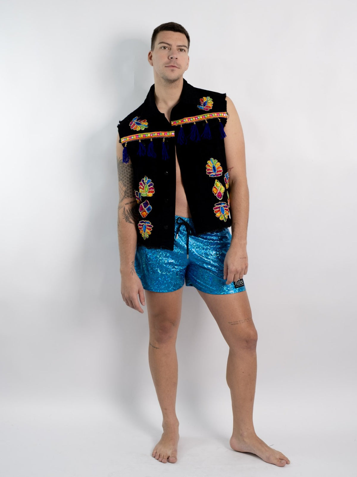 Carnival Denim Vest