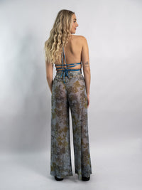 Blue Paisley Mesh Set