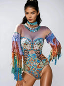Afrotech Bodysuit
