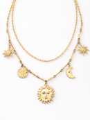 Sun & Moon Pendant necklace