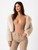 Peach G-string Bodysuit