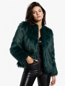 Emerald Boss Babe Fur