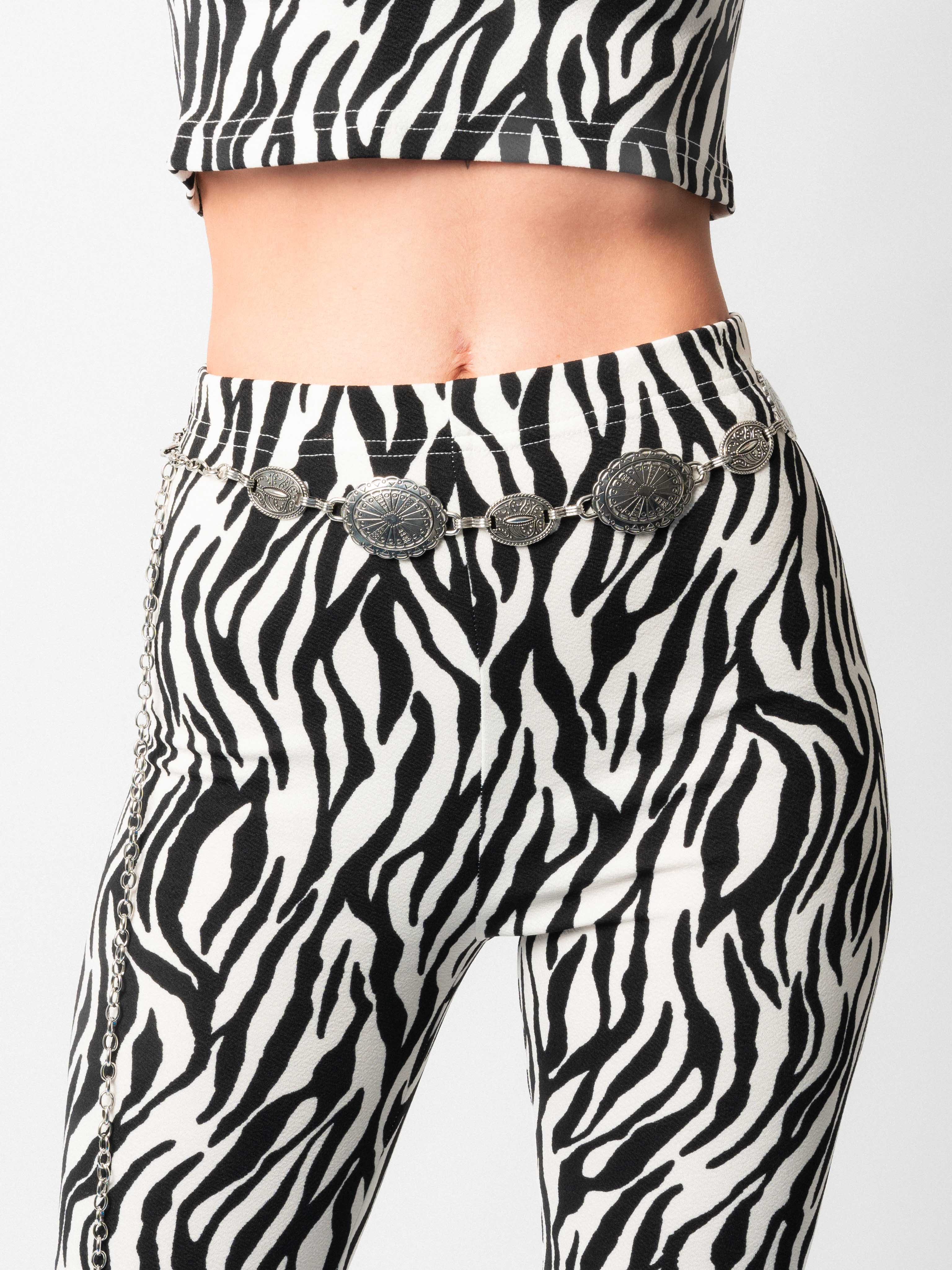 Silver Western Waist Chain