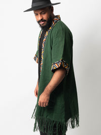 Green Cotton Kimono