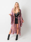 Kaleidoscope Bell Sleeve Duster