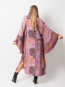 Kaleidoscope Bell Sleeve Duster