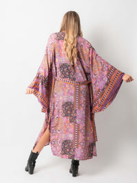 Kaleidoscope Bell Sleeve Duster