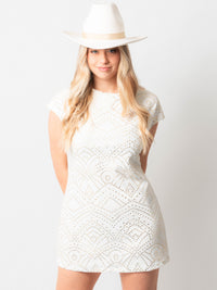 White Mira Slip Dress