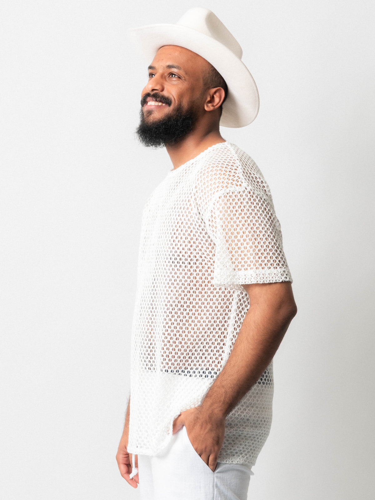 White Hollow Shirt
