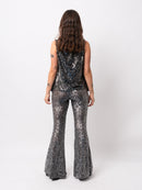 Silver Sequin Waistcoat