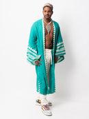Turquoise Isla Kimono
